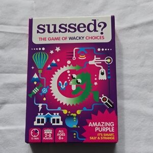 Sussed? The Game of Wacky Choices - Amazing Purple